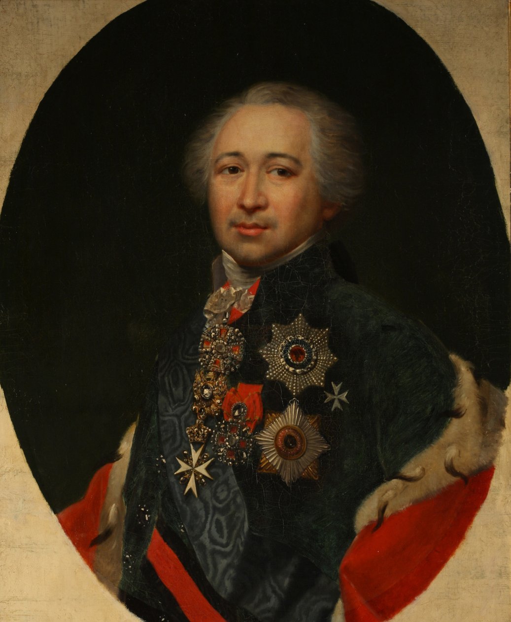 Portræt af prins Alexander Kurakin 1752-1818, 1810