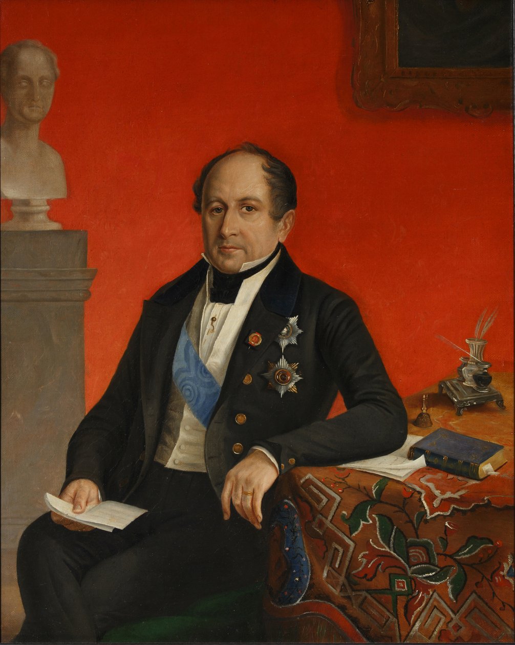 Portræt af prins Alexander Nikolajevitj Golitsyn 1773-1844, mellem 1826 og 1834 af Unbekannt