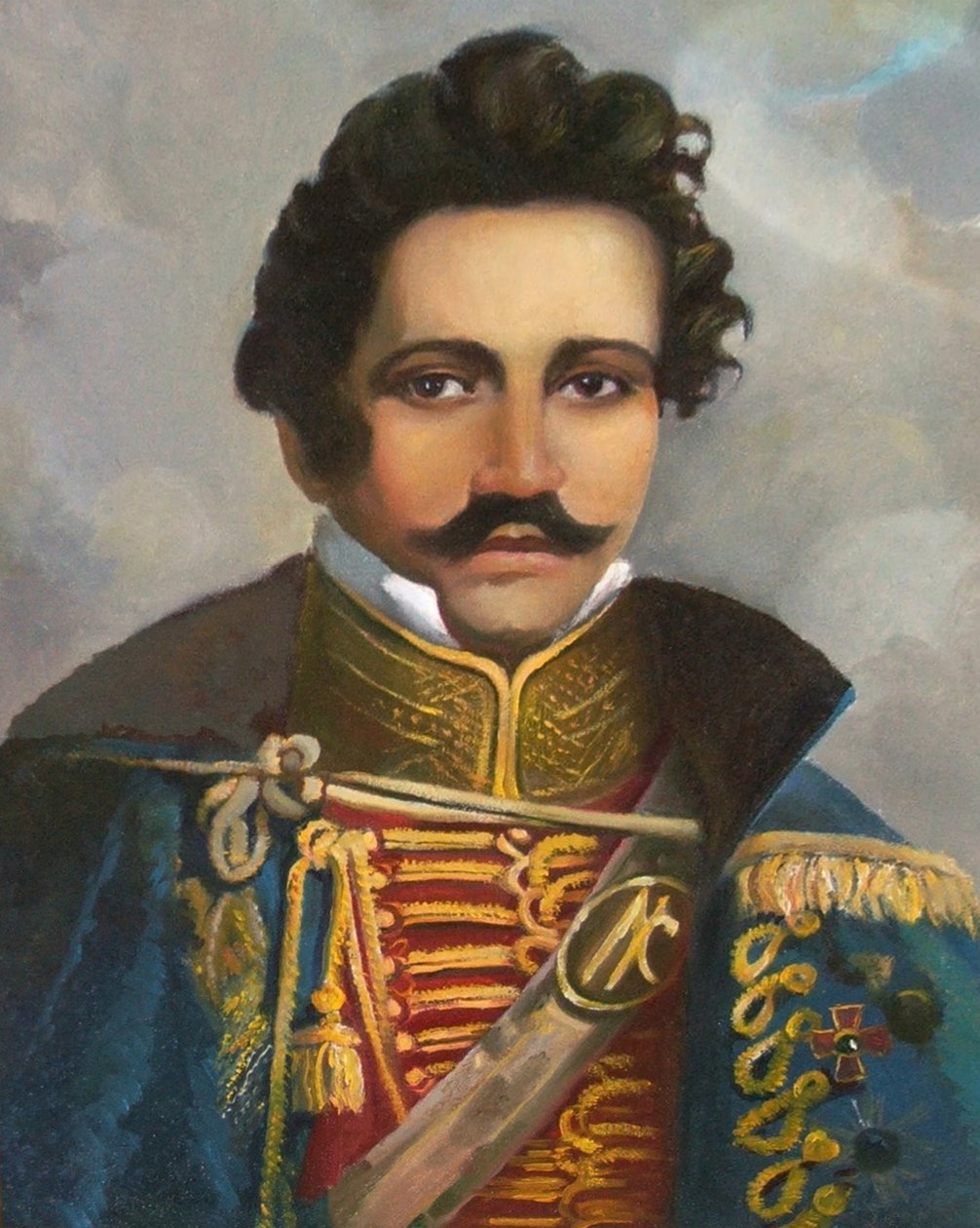 Portræt af Prins Nikolay Borisovich Galitzin 1794-1866 af Unbekannt