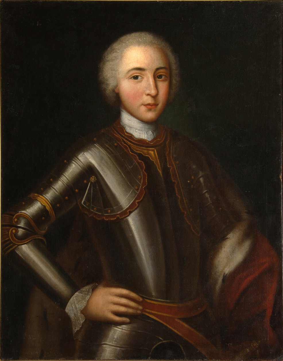 Portræt af prins Nikolay Fyodorovich Golitsyn 1728-1780, 1750