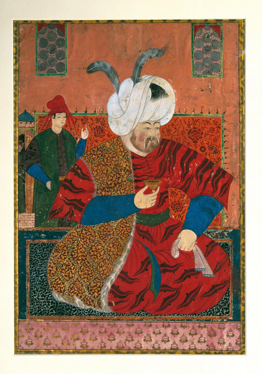 Portræt af Selim II 1524-1574, Sultan af Det Osmanniske Rige, mellem 1570 og 1590 af Unbekannt