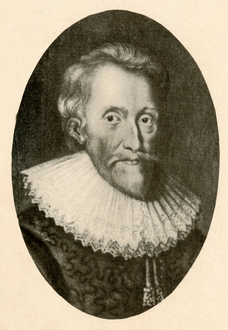 Portræt af Sir Edwin Sandys, med nedslået ryg, c1560-1570, 1937. af Unbekannt