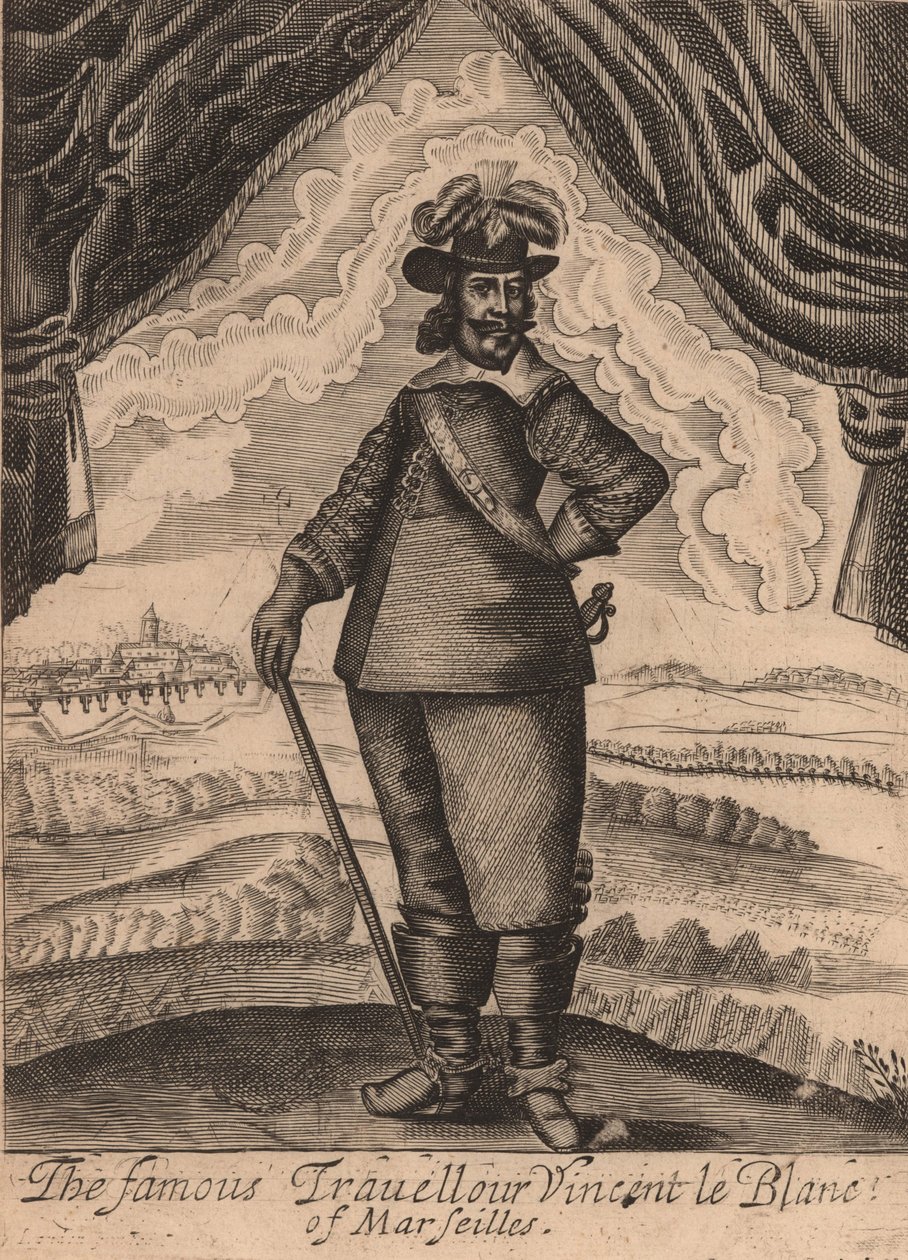 Portræt af Vincent Le Blanc, 1660. af Unbekannt