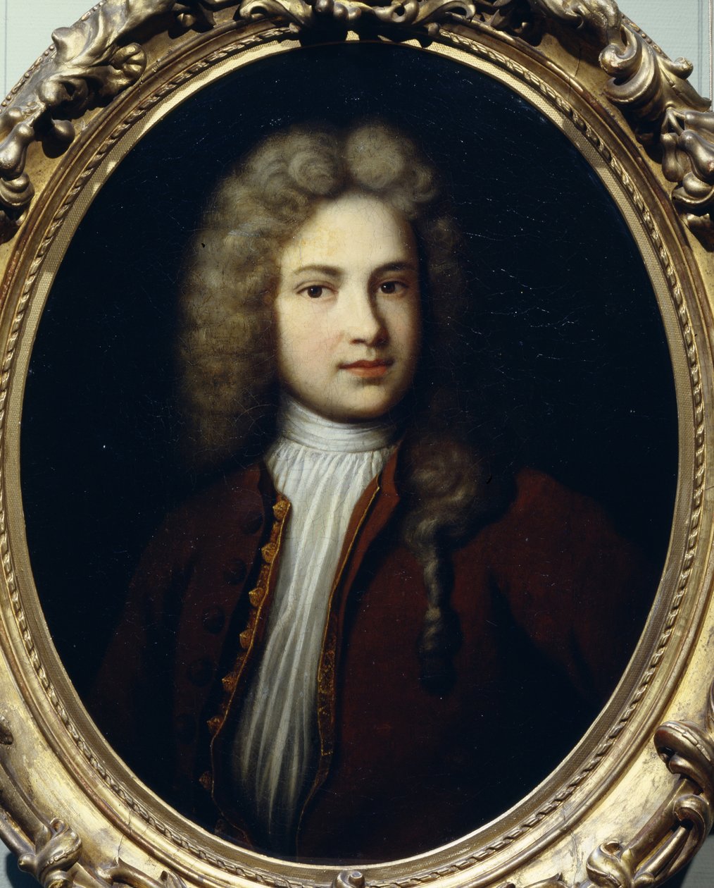 Portræt af Yakov Matveyevich Evreinov 1700-1772, 1723 af Unbekannt