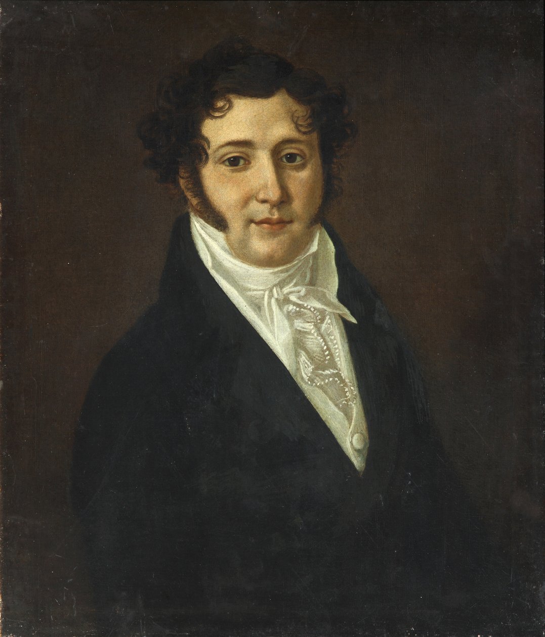 Portræt af Yuri Petrovich Lermontov 1787-1831, første kvartal af 1800-tallet af Unbekannt