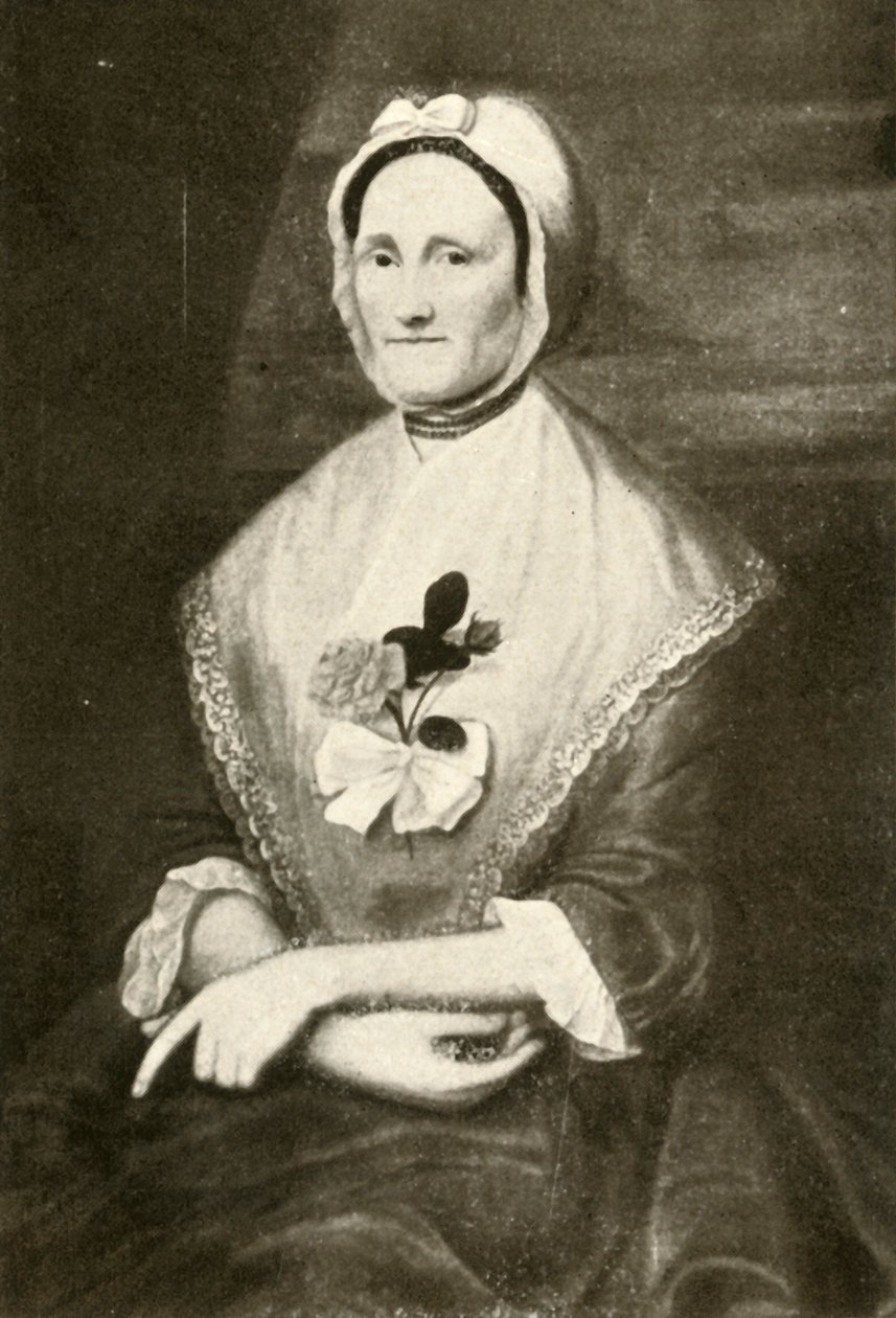 Portræt af en hollandsk dame fra New York Colony, c1765, 1937. af Unbekannt