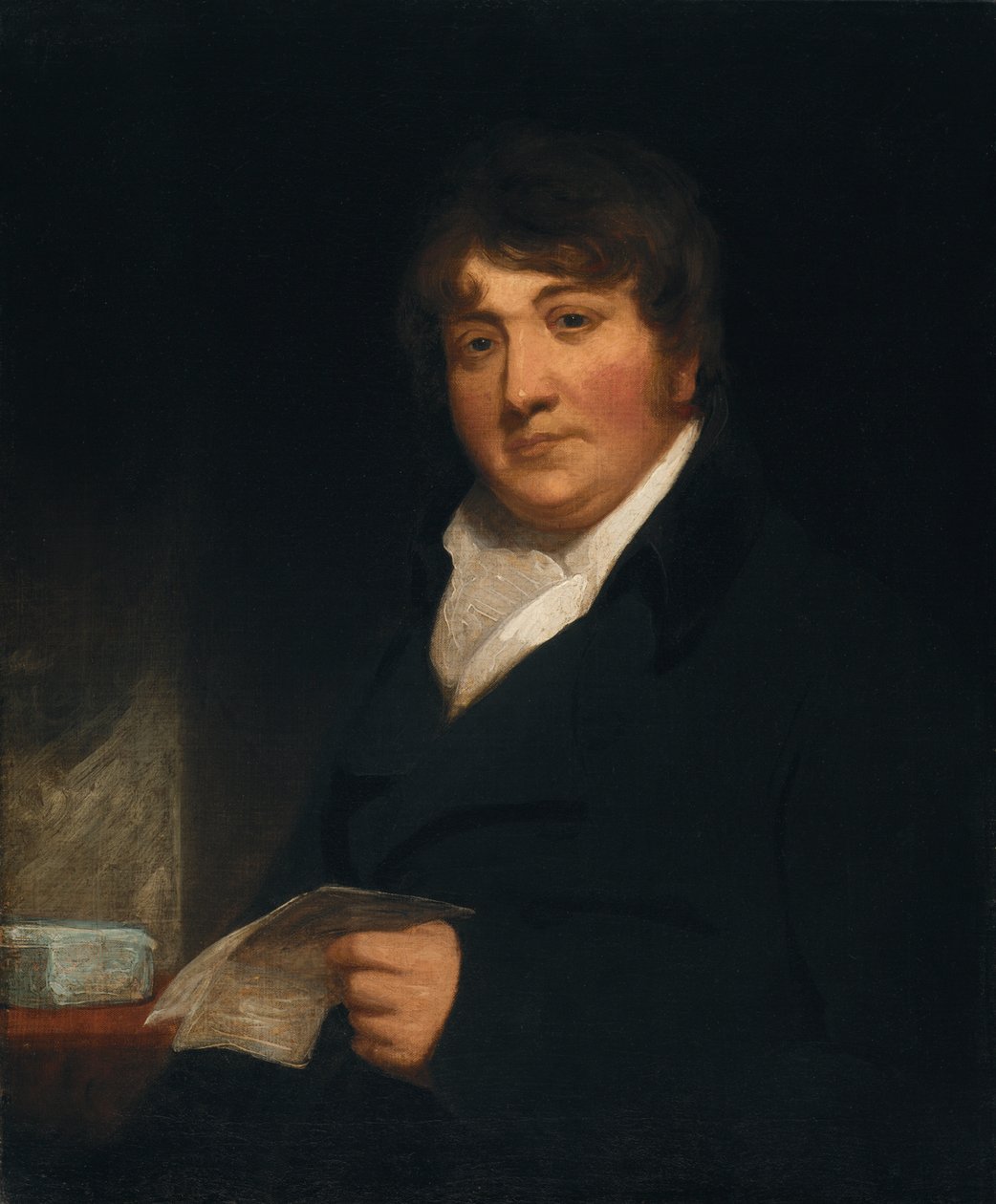 Portræt af en gentleman, ca. 1800. af Unbekannt