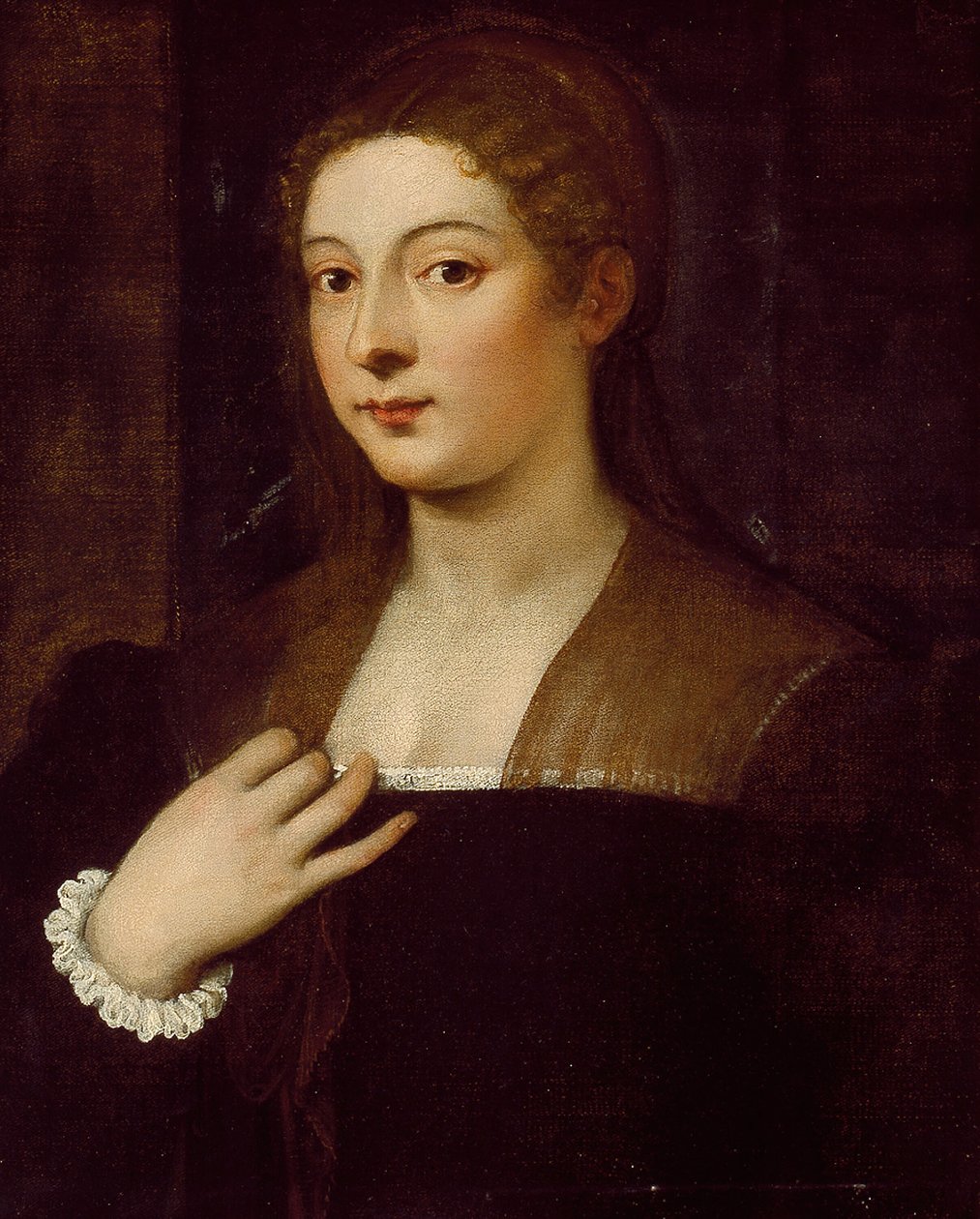 Portræt af en dame, ca. 153060. af Unbekannt