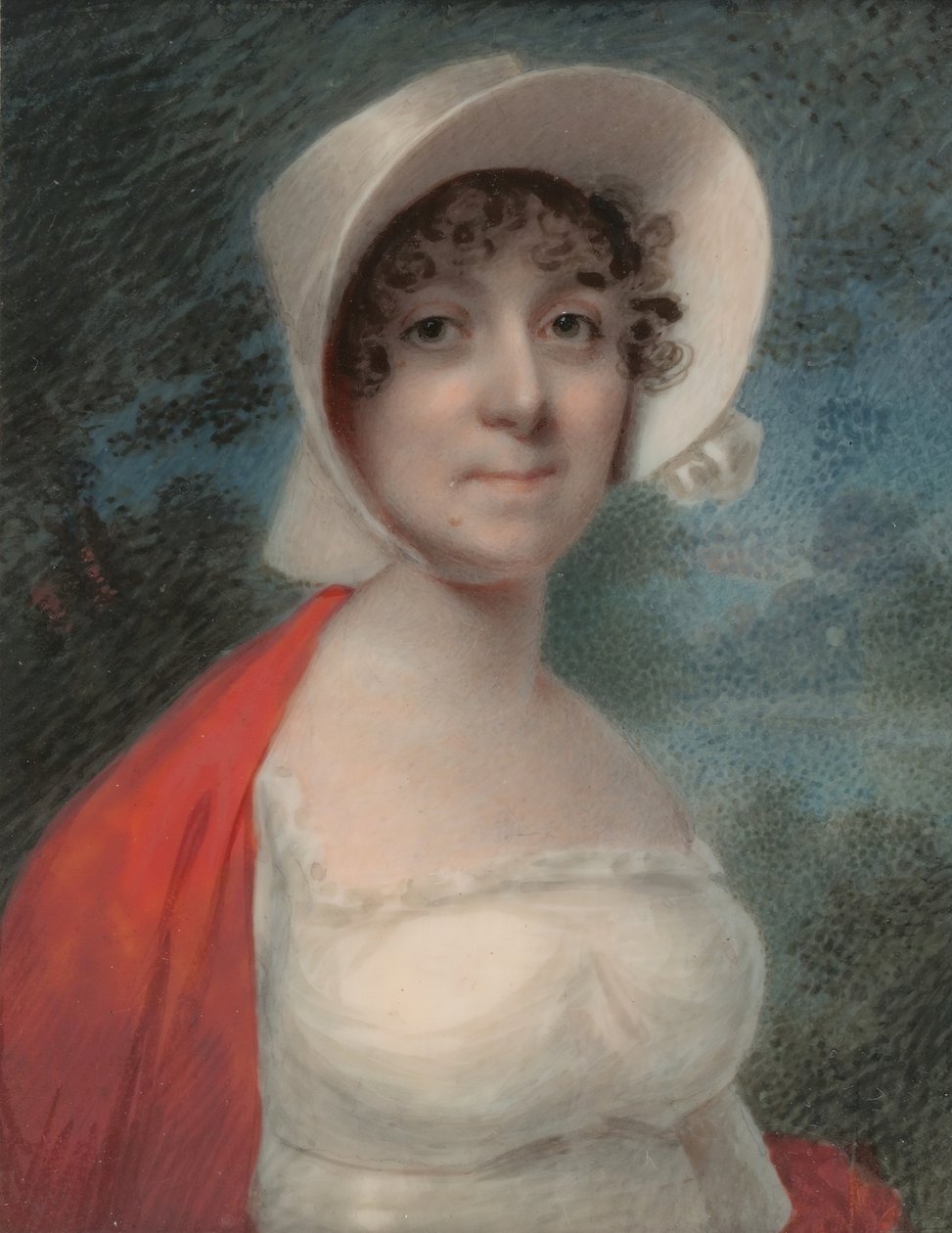 Portræt af en dame, ca. 1805. af Unbekannt