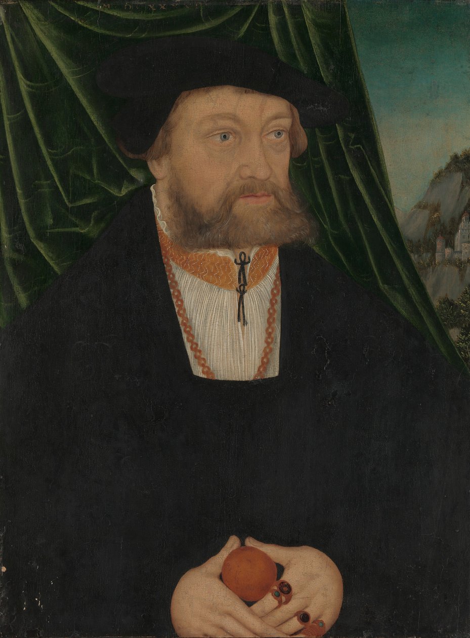 Portræt af en mand, 1537. af Unbekannt