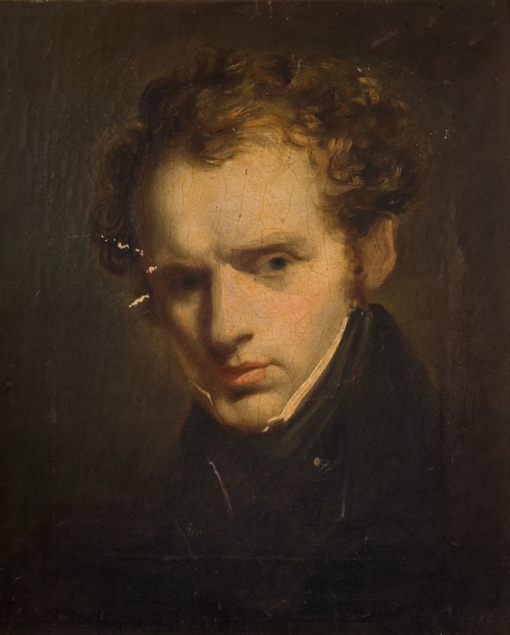 Portræt af en ung mand, 1840. af Unbekannt
