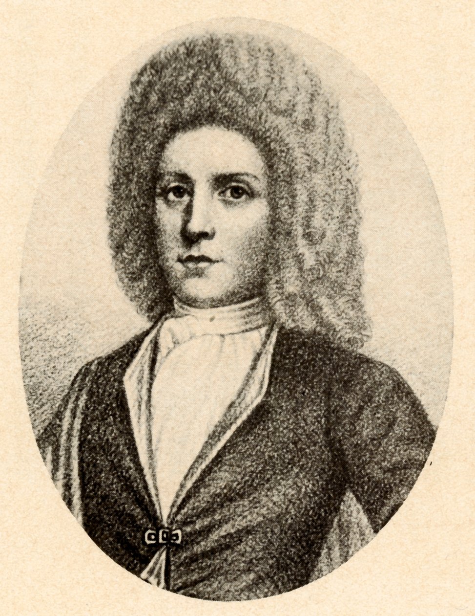 Portræt af en dreng i Periwig, Massachusetts Colony, c1680