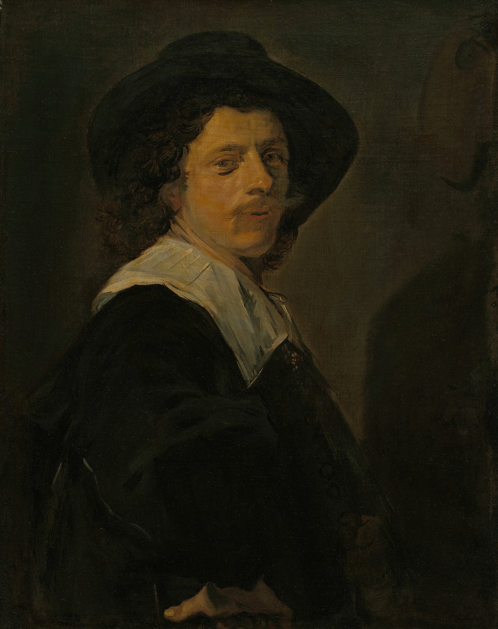Portræt af en kunstner, 1644. af Unbekannt