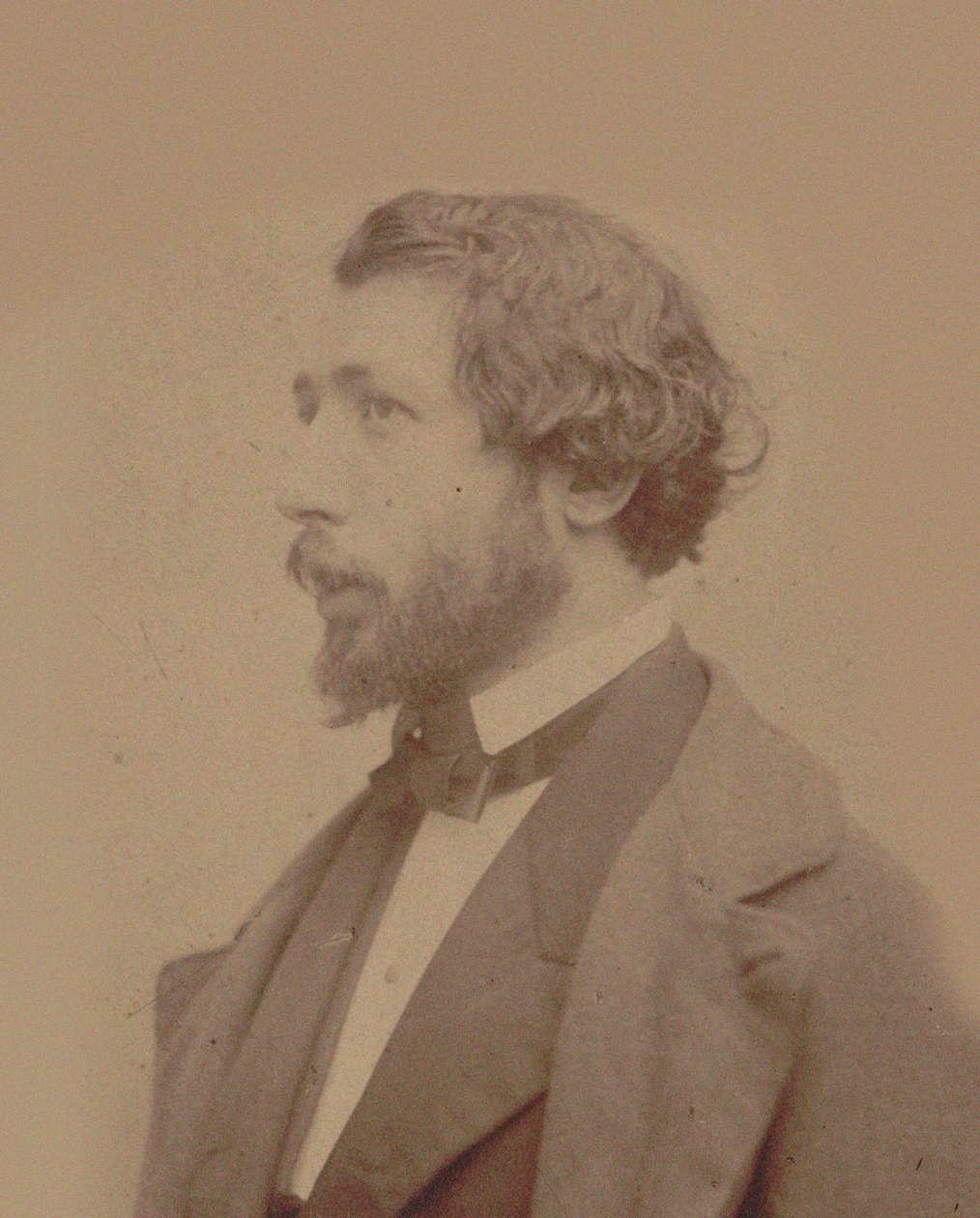 Portræt af pianist og komponist Charles Wehle 1825-1883, ca 1865. af Unbekannt
