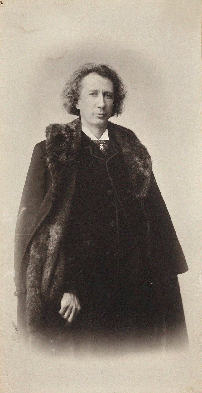 Portræt af pianist og komponist Emil von Sauer 1862-1942, ca. 1900. af Unbekannt