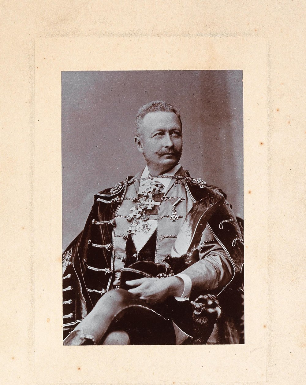 Portræt af pianist og komponist Géza Zichy 1849-1924, 1900-tallet. af Unbekannt