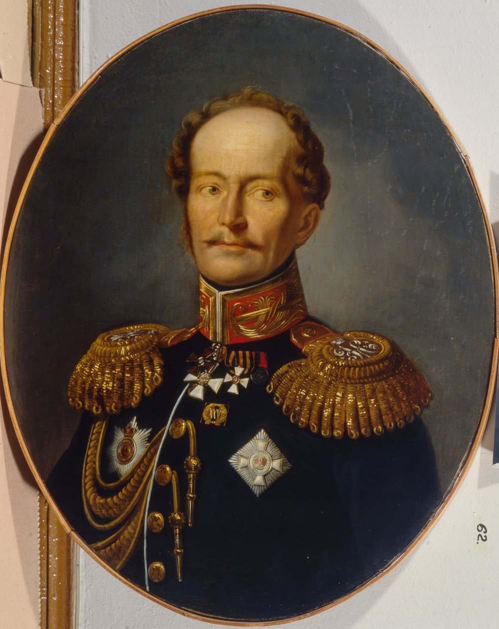 Portræt af generaladjudanten Karl Karlovich Merder 1787-1834, 1820