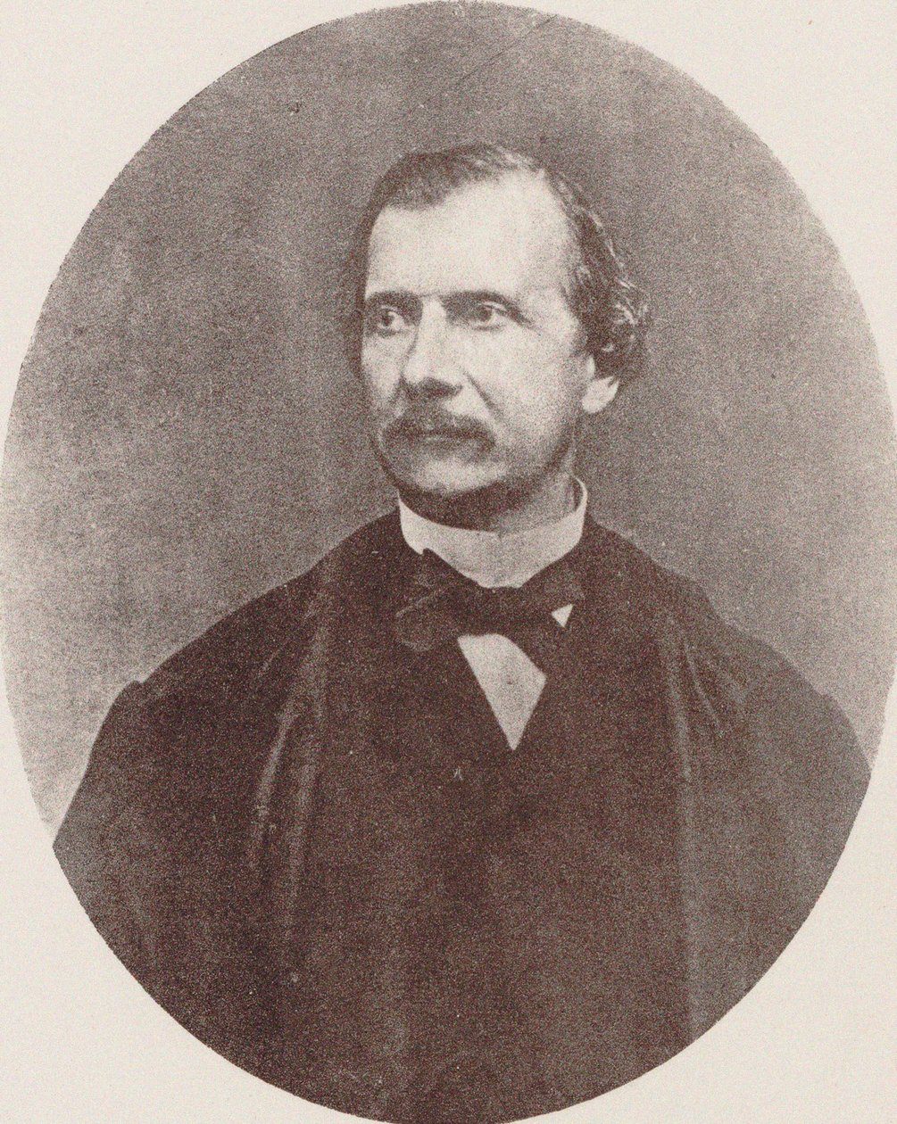 Portræt af komponisten Auguste Mermet 1810-1889. af Unbekannt