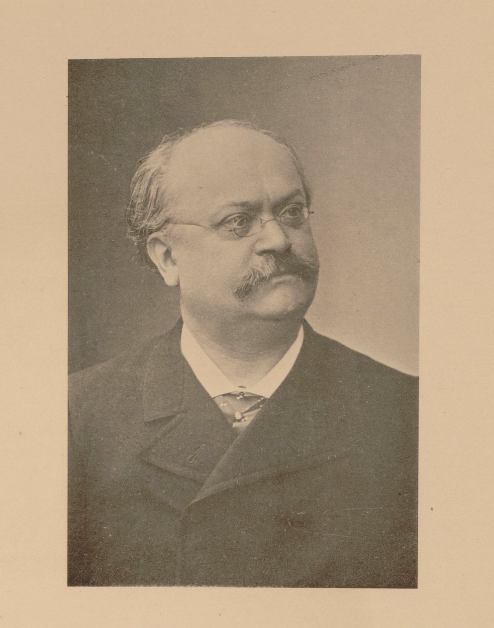 Portræt af komponisten Charles Lecocq 1832-1918. af Unbekannt