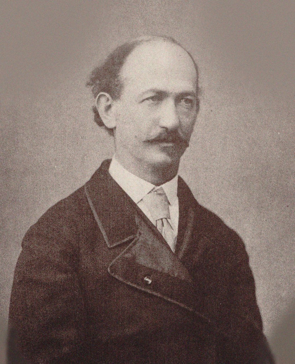 Portræt af komponisten Maurice Strakosch 1825-1887, ca. 1870. af Unbekannt