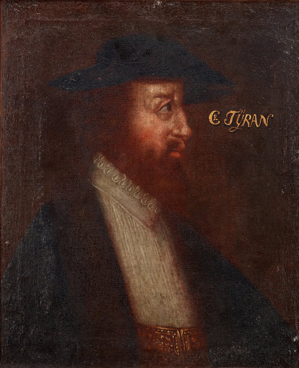 Portræt af den danske Kong Christian II, um 1700 af Unbekannt