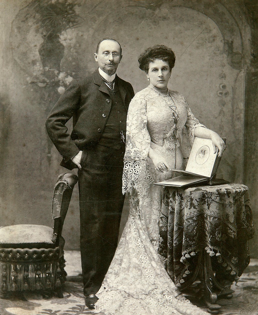 Portræt af lederen af forsamlingen af Moskva-adelen Pyotr Basilevsky 1855-1920 af Unbekannt