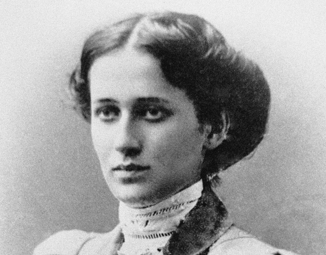 Portræt af digteren Ana Akhmatova 1889-1966 af Unbekannt