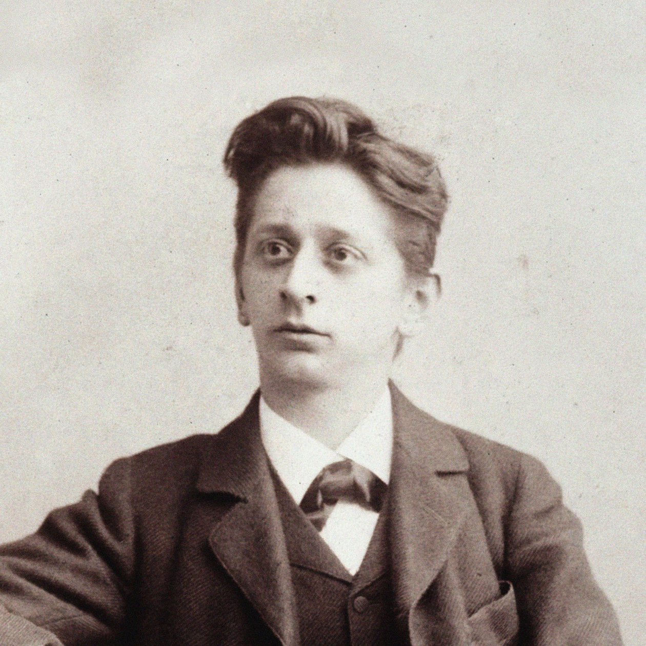 Portræt af komponisten Alexander von Zemlinsky 1871-1942, ca. 1900. af Unbekannt