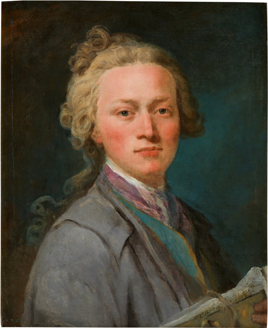 Portræt af komponisten André Ernest Modeste Grétry 1741-1813, anden halvdel af det 18. af Unbekannt