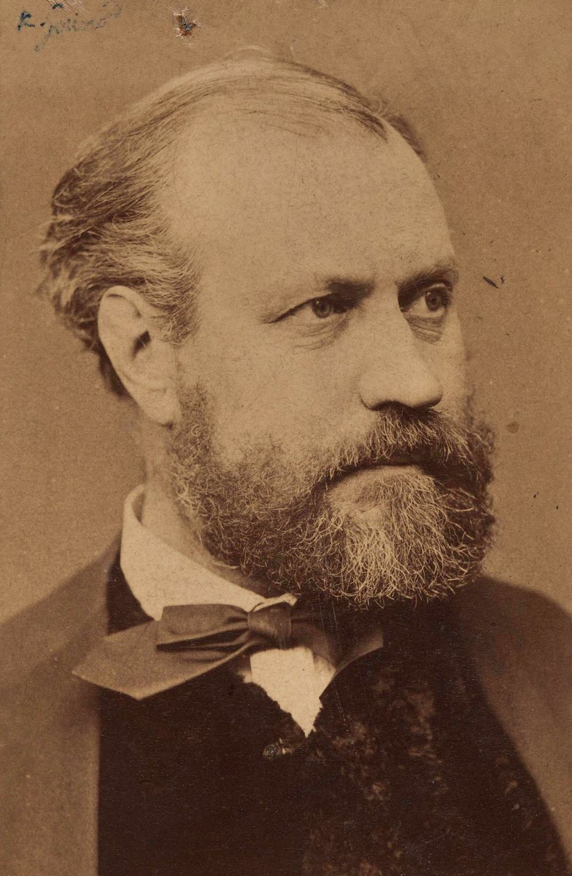 Portræt af komponisten Charles Gounod 1818-1893, ca. 1870. af Unbekannt