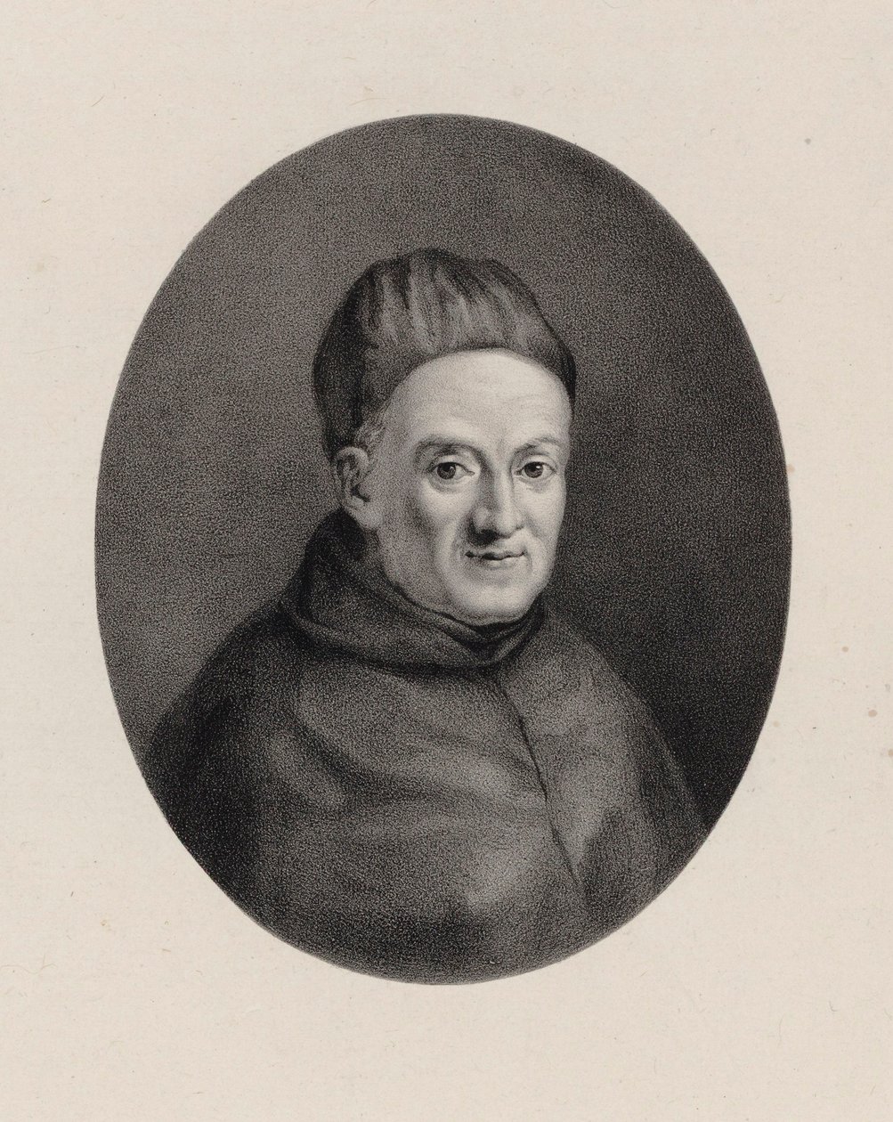 Portræt af komponisten Giovanni Battista Martini 1706-1784. af Unbekannt