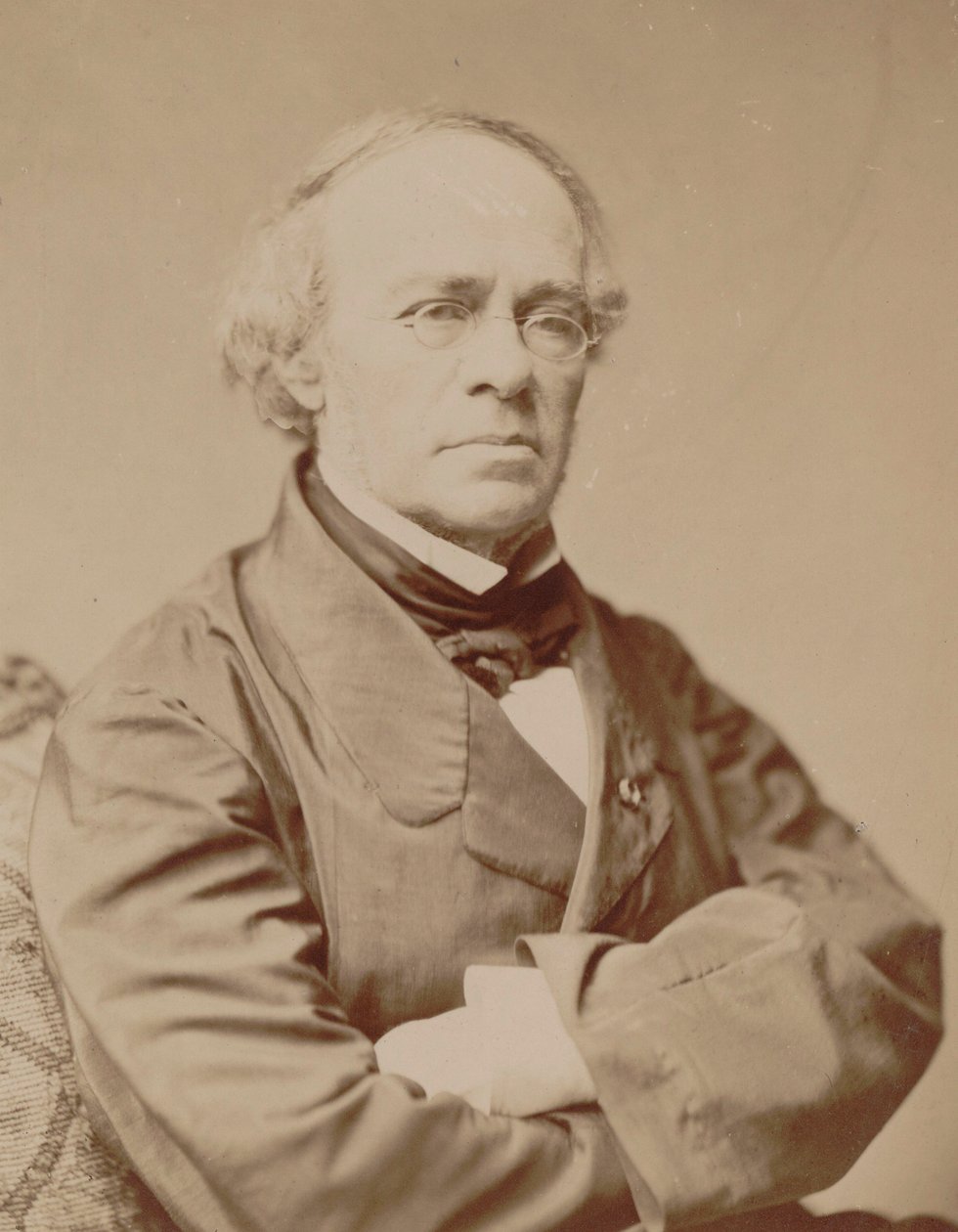 Portræt af komponisten Jacques Fromental Halévy 1799-1862. af Unbekannt