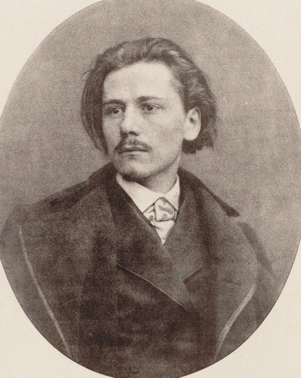Portræt af komponisten Jules Massenet 1842-1912, 1880. af Unbekannt