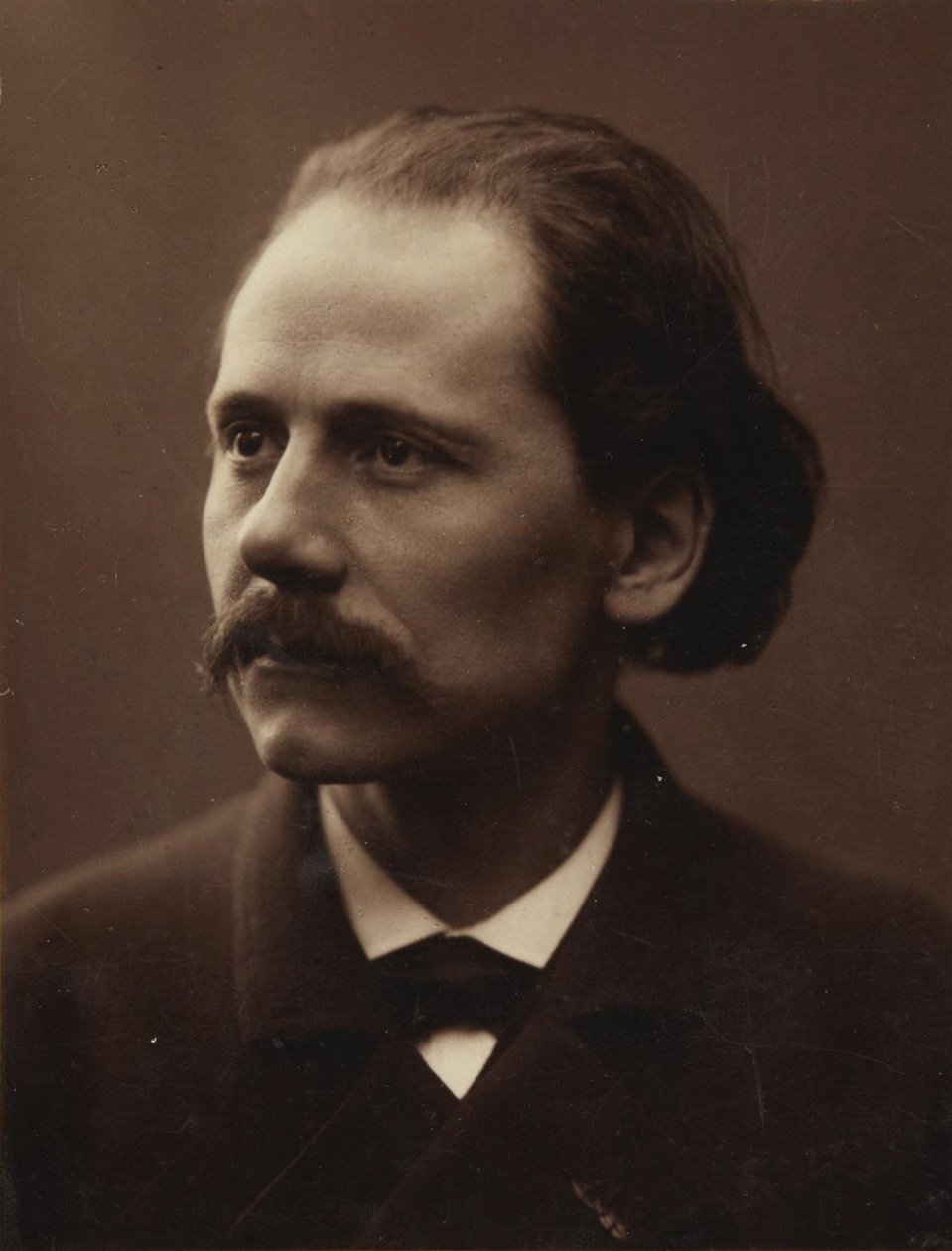 Portræt af komponisten Jules Massenet 1842-1912, 1881. af Unbekannt