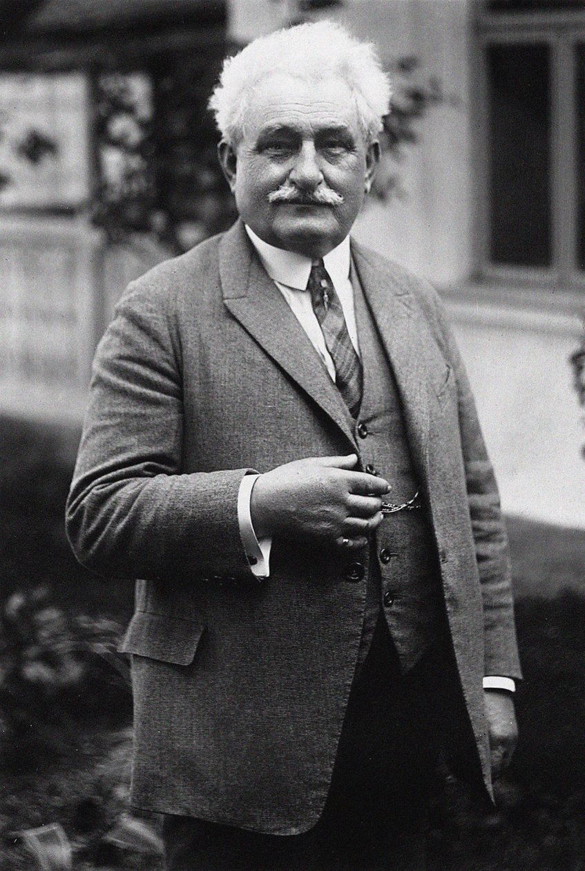 Portræt af komponisten Leos Janacek 1854-1928. af Unbekannt