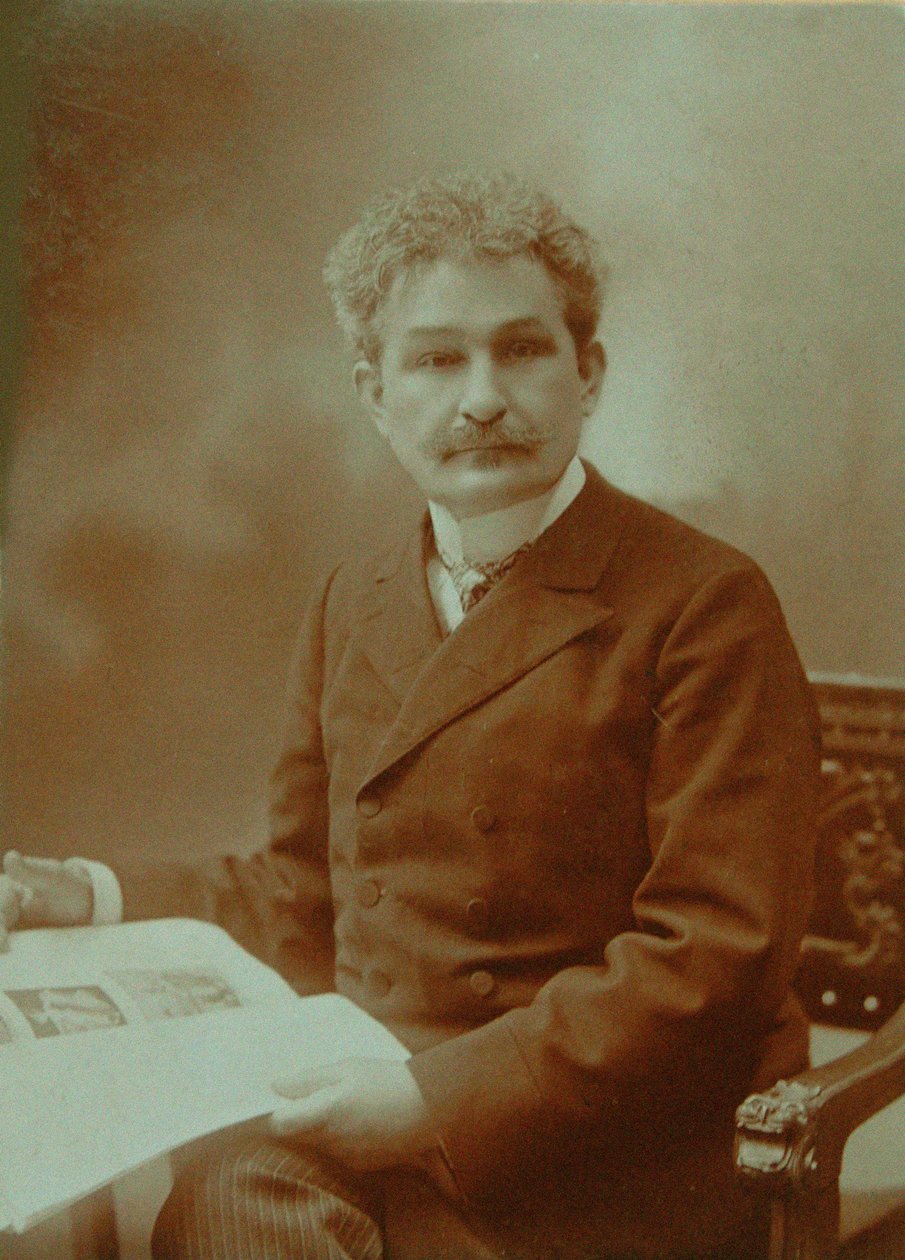 Portræt af komponisten Leos Janacek 1854-1928, 1904. af Unbekannt