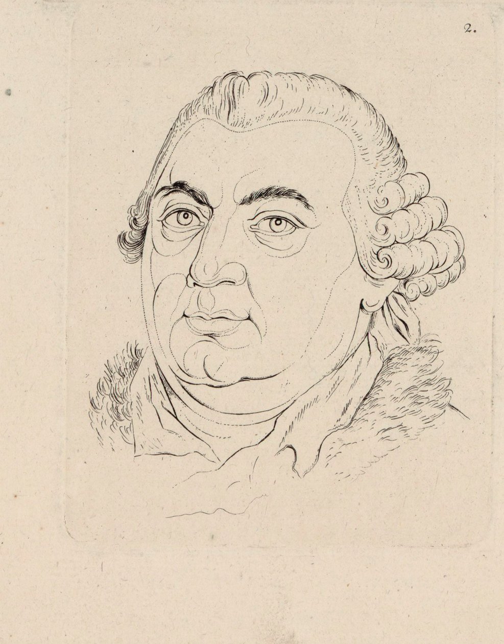 Portræt af komponisten Niccolò Jommelli 1714-1774. af Unbekannt
