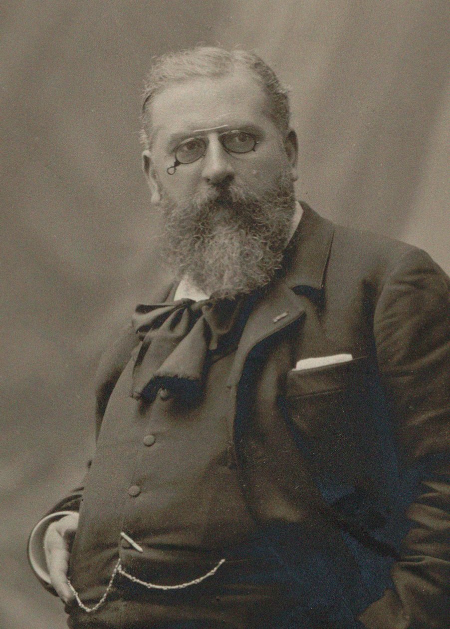 Portræt af komponisten Raoul Pugno 1852-1914, ca. 1900-1910. af Unbekannt