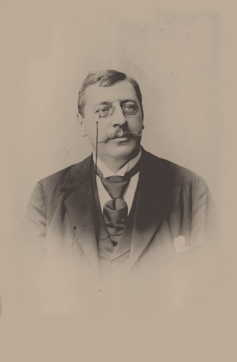 Portræt af dirigenten og komponisten Felix Mottl 1856-1911. af Unbekannt
