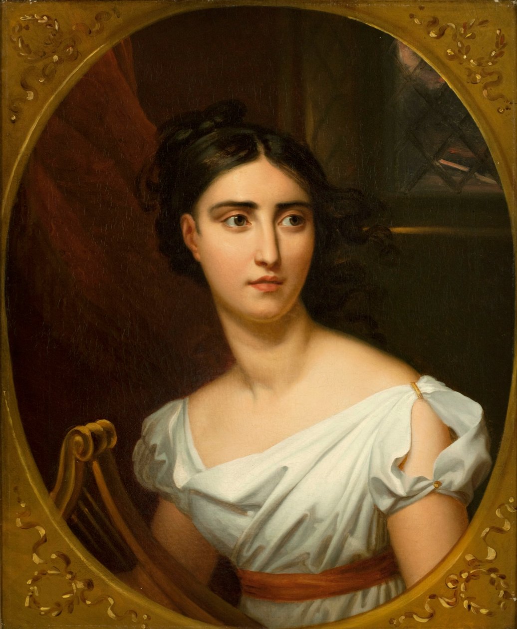 Portræt af operasangeren Giuditta Pasta 1798-1865, som Desdemona ..., 1825. af Unbekannt
