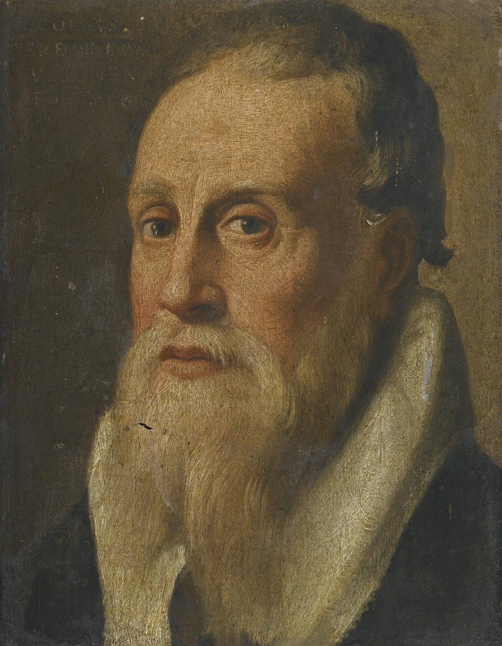 Portræt af digteren Nicolò da Verona, anden halvdel af det 16. århundrede af Unbekannt