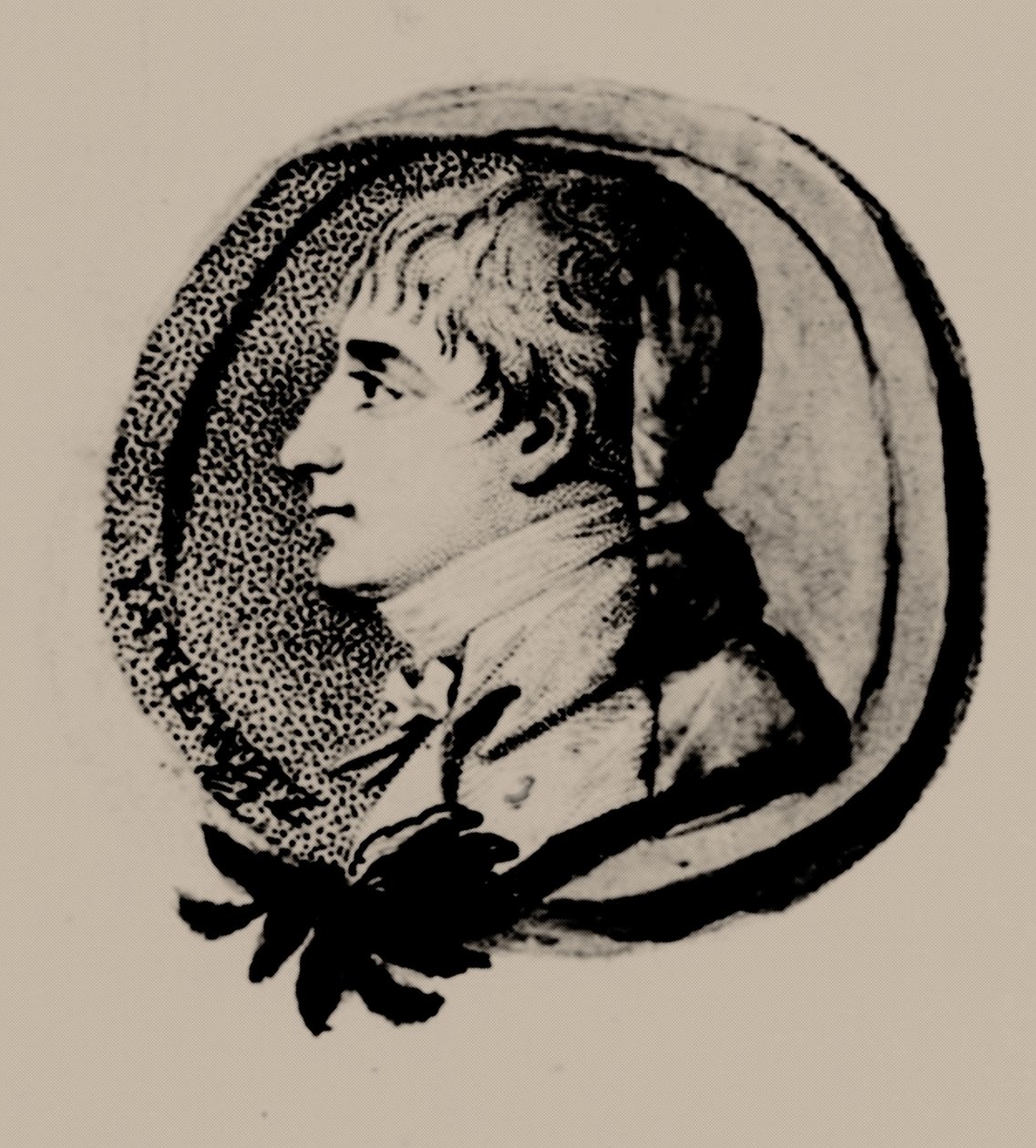 Portræt af violinisten og komponisten Feliks Janiewicz 1762-1848. af Unbekannt