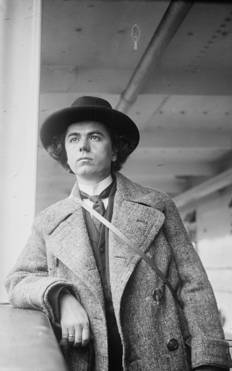 Portræt af violinisten og komponisten Jan Kubelik 1880-1940, ca 1910-1915. af Unbekannt