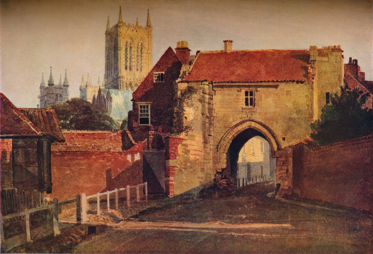 Potter Gate, Lincoln, 1800-1849, 1937 af Unbekannt