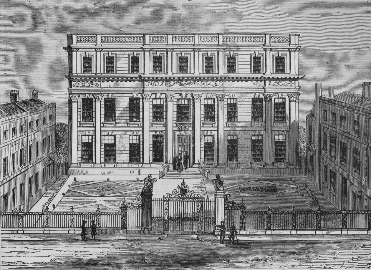Powis House, Great Ormond Street, Bloomsbury, London, c1714 1878 af Unbekannt