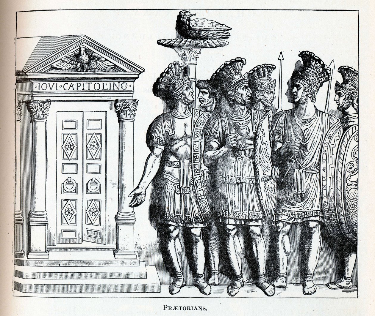 Prætorianerne, 1882 af Unbekannt