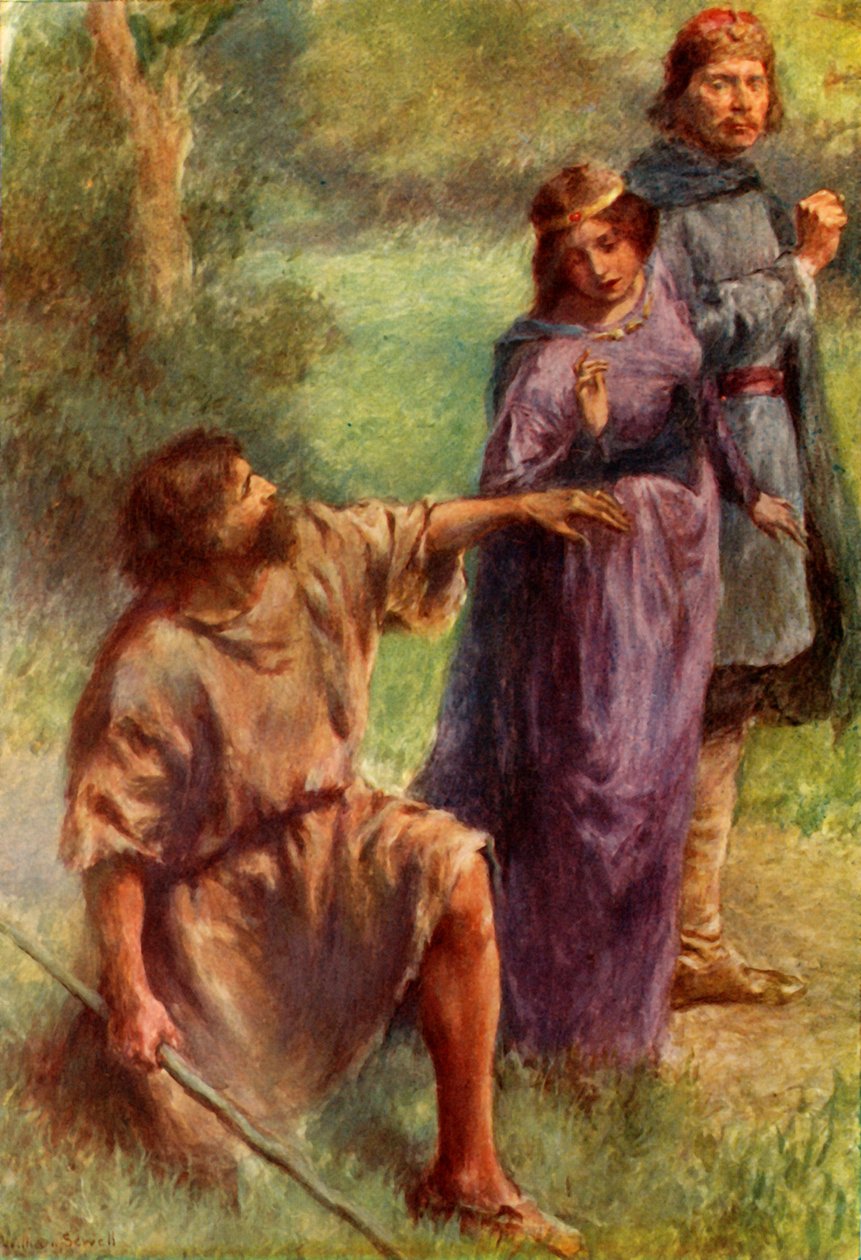 Bed, giv mig din hånd, så jeg kan se din ring!, 1917. af Unbekannt