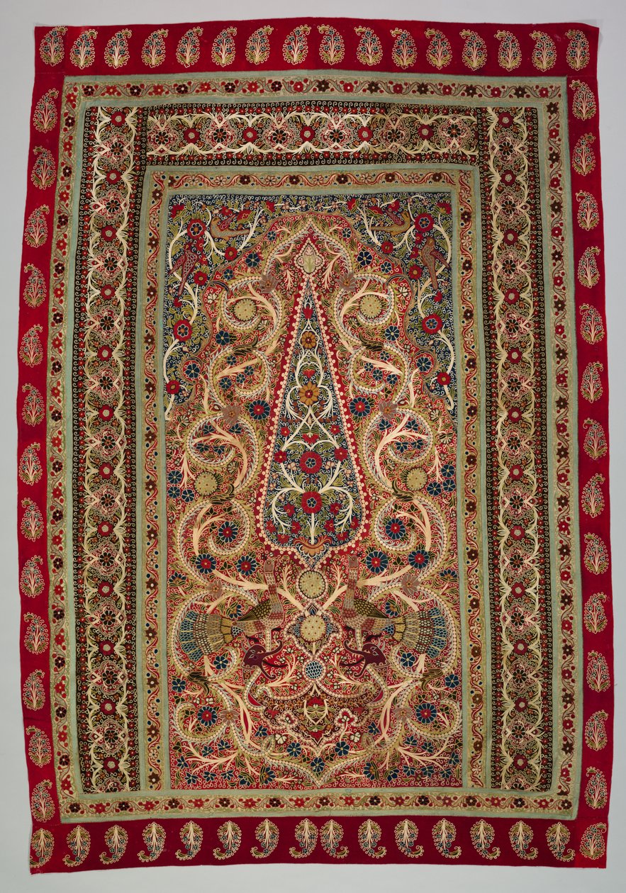 Bedetæppe, 1800-tallet. af Unbekannt