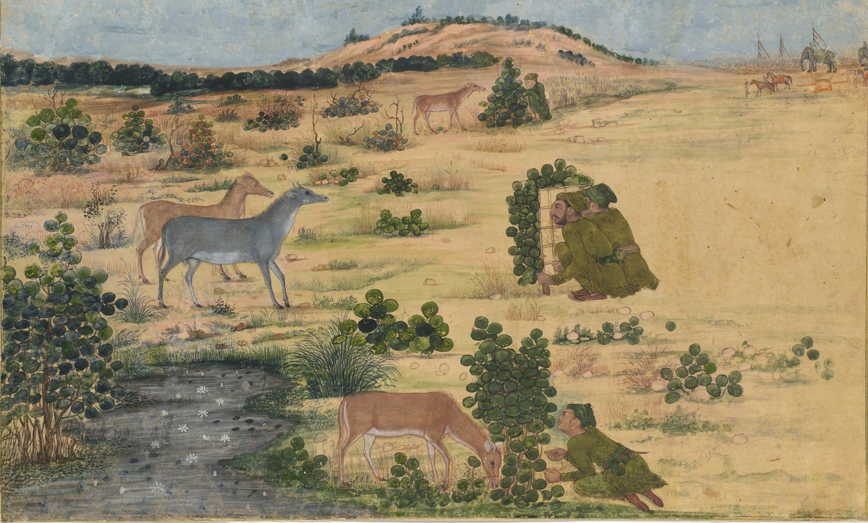 Forberedelser til en jagt, ca. 1680. af Unbekannt