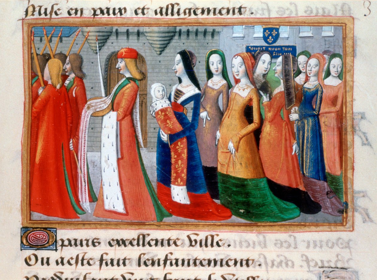 Præsentation af Dauphin Charles, 1403, 1484 af Unbekannt